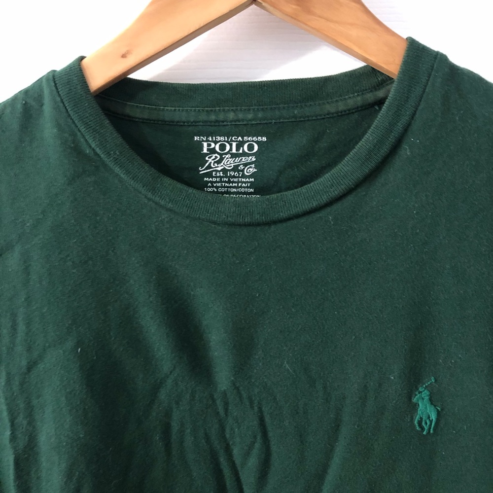 Polo Ralph Lauren Forest Green Tee Size Men’s S